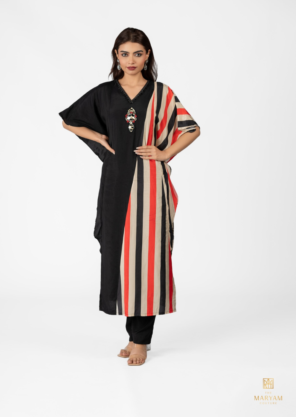 Black Kaftan Maxi